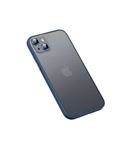 Apple iPhone 13 Uyumlu Kılıf Zore Retro Kapak (Lacivert)