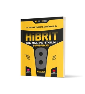 Hız Yayınları 8. Sınıf İnkılap Tarihi Konu Anlatımlı Etkinlikli Hibrit Soru Bankası
