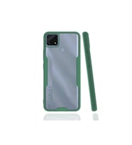 Realme C25 Kılıf Platin Silikon - Yeşil
