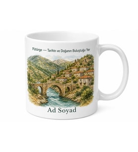 Pütürge Tarihi Dokusu ve Doğası Malatya Hatırası Kupa Bardak Hediye