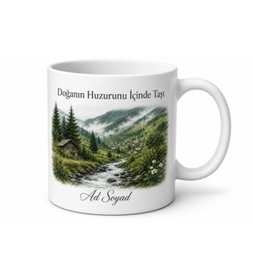 Doğankent Doğa Güzellikleri Giresun Hatırası Kupa Bardak Hediye