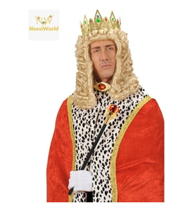 Mey İthalat® Kırmızı Topuzlu Kral Asası Kraliyet Asası 40 cm