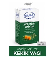 ERSAĞ Aspir Yağı ve Kekik Yağı Kapsül 30 Kapsül