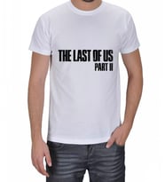 The Last Of Us Erkek Tişört Erkek Tişört (Beyaz)