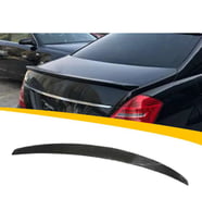 Mercedes S W221 Bagaj Üstü Spoiler Parlak Siyah Spoyler Plastik İthal