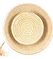 Festuca Hasır Duvar Tabağı _ 2'li set (30 & 40 cm )