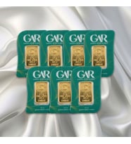 7 Adet 2.5 Gr 24 Ayar Gar Gram Altın