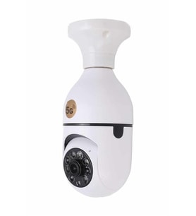Akıllı Kamera Wifi Kamera Duylu Ampul Görünümlü 360 Derece Dönebilen Ev Kamerası