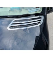 Mercedes Sprinter W907 Krom Ön Kaput Havalandırma 2 prç. 2018 sonrası Paslanmaz Çelik
