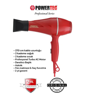 TR-501 Profesyonel Renkli Fön Makinesi