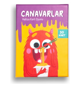 Melimelek Canavarlar Hafıza Kart Oyunu
