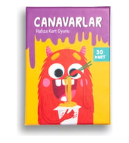 Melimelek Canavarlar Hafıza Kart Oyunu