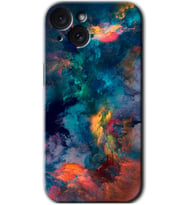 İphone 15 Kılıf HD Desen Baskılı Kılıf - Color Storm