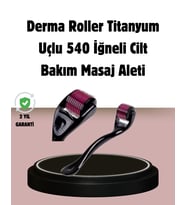 Dermaroller Titanyum 540 İğneli 1 mm Cilt Yenileme ve Anti Aging Etkisi