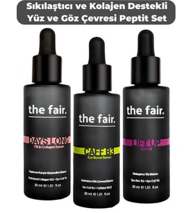 the fair. Sıkılaştıcı&Kolajen Destekli Yüz ve Göz Çevresi Peptit Set