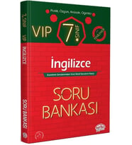 7.Sınıf VIP İngilizce Soru Bankası Editör Yayınları