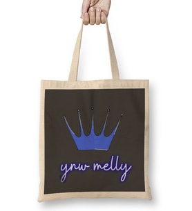 Ynw Melly LOGO Bez Çanta Uzun Saplı