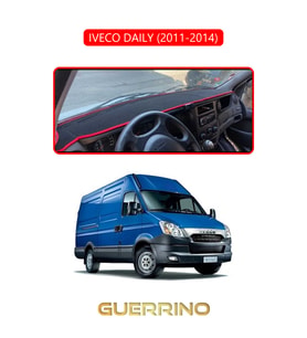 IVECO DAILY 2011-2014TORPİDO KORUMA HALISI KIRMIZI KENAR