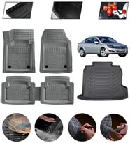 Opel Astra H 2004-2010 Sedan Uyumlu Paspas Araca Özel Bagaj Havuzu MBS Gri