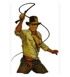 Indiana Jones Tablo Ahşap Poster Dekoratif