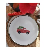 Yeniyıl 2025 Love Cars 6 lı Servis Tabağı 25 Cm.