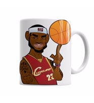 Nba Lebron James  Kupa Bardak Porselen