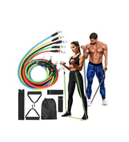 Full Body Antrenman İçin Kapı Arkası Spor Bandı Ve Aksesuar Seti