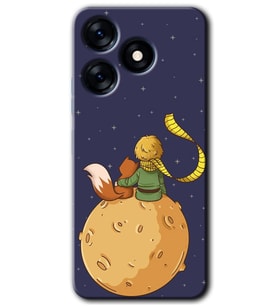 Tecno Spark 10 4G Kılıf HD Desen Baskılı Kılıf - Küçük Prens