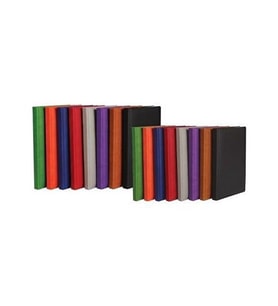 Kc 17x24  cm 160Yp Çizgili Ciltli Termo Deri Defter Karışık (1 Adet)