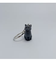 Scottish Gri Kedi   - Anahtarlık