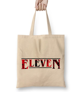Stranger Things Eleven 01 Bez Çanta Uzun Saplı
