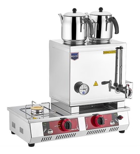 Remta 40 Model 2 Demlikli Doğalgazlı (CE) + Elektrikli Çay Ocakğı 29 lt