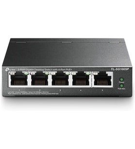 Tp-Link Tl-Sg1005P, 5-Port Gigabit Desktop Switch With 4-Port Poe+ (Çok Renkli)