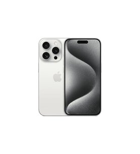 Yenilenmiş IPHONE 15 PRO MAX 256GB -B Kalite- Beyaz Titanyum