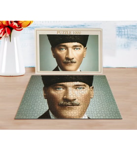BK Home Atatürk Tasarımlı 1000 Parça Profesyonel Puzzle-8