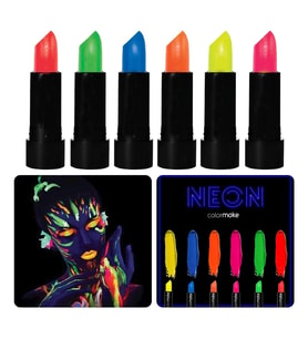 Glowpaint 6 lı Neon Boya - Uv Işıkta Parlayan Makyaj Seti