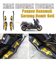 Xmax Techmax 250/300 2018-2025 Paspas Basamak Koruma Demir Seti Sarı Renk