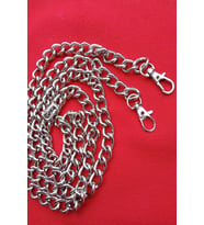 50cm Gümüş Metal Kancalı Çanta Askısı