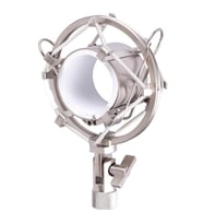 Lastvoice SHM-02 PRO Stüdyo Mikrofon Gri Shock Mount ( Metal )