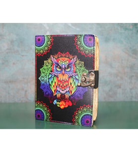 Baykuşlu Deri Defter