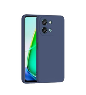 Coverzone Vivo Y28 4G ?le Uyumlu K?l?f Z-Mara Lansman Vieri Tam Koruma Arka Kapak Kamera Koruma �?k?nt?l? P�r�zs�z Y�zey Lacivert