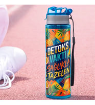 BK Gift Detoks Tasarımlı Süzgeç Hazneli Suluk 500 ml -7, BPA İçermeyen Detoks Matara