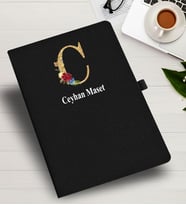 Kişiye Özel harf Tasarımlı  İsme Özel Defter