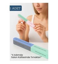 7 Yüzeyli Tırnak Törpü Parlatma Blok Sünger Renkli, Ergonomik Profesyonel Manikür İçin 717828