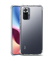 Xiaomi Redmi Note 10 Pro - Note 10 Pro Max Uyumlu Tıpalı Kamera Korumalı Yumuşak Şeffaf Kılıf