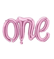 Pembe One Balon-
