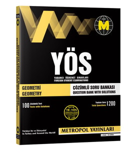 TR-YÖS GEOMETRİ ÇÖZÜMLÜ SORU BANKASI