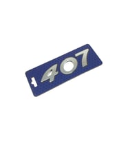 PEUGEOT 407 Bagaj Yazısı 110mm-32mm