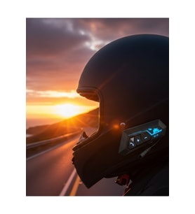 15 20 Saat Müzik Süreli Kask İçi Bluetooth Kulaklık