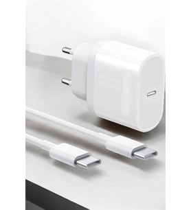 Güç Adaptörü ve Kablosu Şarj Aleti 15/15 Pro Max Uyumlu Hızlı Şarj